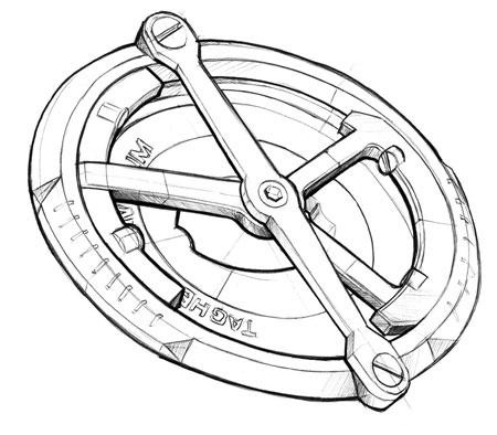 Novità TAG Heuer Pendulum Concept - bozza disegno
