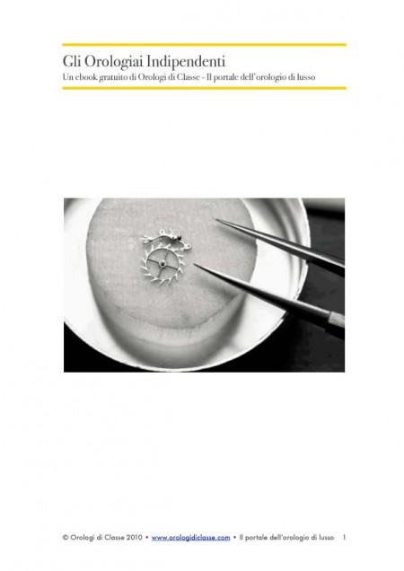 ebook gratuito - Gli Orologiai Indipendenti