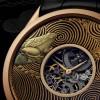 “La Symbolique des Laques” - Orologio Rana (Kaeru) e Ortensia