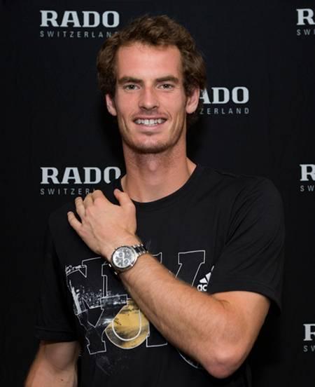 Andy Murray e Rado D-Star 200 andy murray rado d star 200 Incredibile vittoria di Andy Murray testimonial Rado