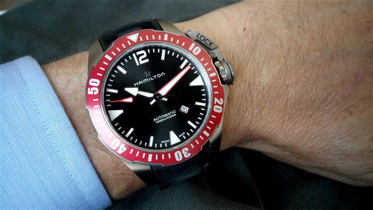 Hamilton Khaki Navy Frogman