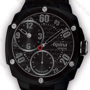 Immagine orologio Alpina modello Extreme Regulateur Double Digit Full Black Immagine orologio Alpina modello Extreme Regulateur Double Digit Full Black