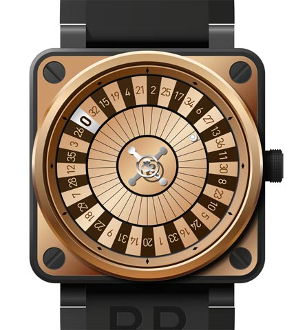 Scheda orologio Bell & Ross BR 01 Casino Pink Gold Only Watch 2011 #11251 Orologio Bell & Ross BR 01 Casino Pink Gold Only Watch 2011 #11251