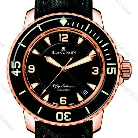 Scheda orologio Blancpain Fifty Fathoms #5759 Orologio Blancpain Fifty Fathoms #5759