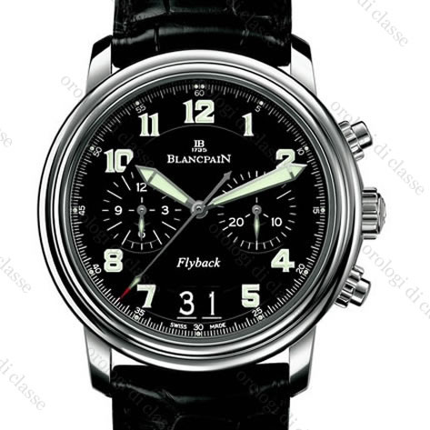 Scheda orologio Blancpain Leman Flyback Cronografo Grande Data #5866 Orologio Blancpain Leman Flyback Cronografo Grande Data #5866