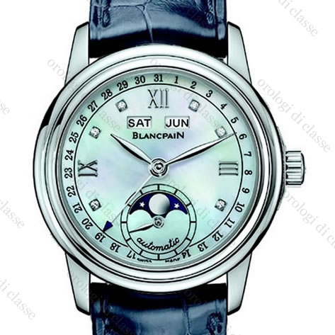 Scheda orologio Blancpain Lèman Calendario Fase Lunare #10654 Orologio Blancpain Lèman Calendario Fase Lunare #10654
