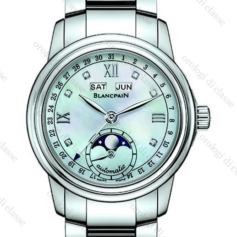 Scheda orologio Blancpain Lèman Calendario Fase Lunare #10655 Orologio Blancpain Lèman Calendario Fase Lunare #10655