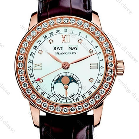 Scheda orologio Blancpain Lèman Calendario Fase Lunare #10656 Orologio Blancpain Lèman Calendario Fase Lunare #10656
