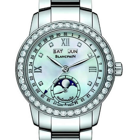 Scheda orologio Blancpain Lèman Calendario Fase Lunare #10658 Orologio Blancpain Lèman Calendario Fase Lunare #10658