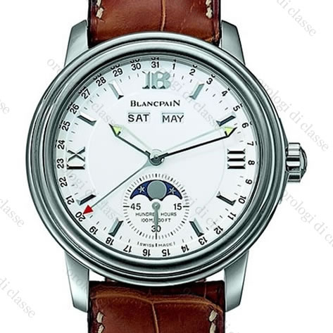 Scheda orologio Blancpain Lèman Calendario Fase Lunare #10660 Orologio Blancpain Lèman Calendario Fase Lunare #10660