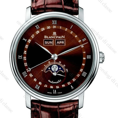 Scheda orologio Blancpain Villeret Calendario Fase Lunare #10652 Orologio Blancpain Villeret Calendario Fase Lunare #10652