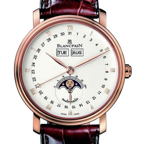 Scheda orologio Blancpain Villeret Calendario Fase Lunare #10653 Orologio Blancpain Villeret Calendario Fase Lunare #10653