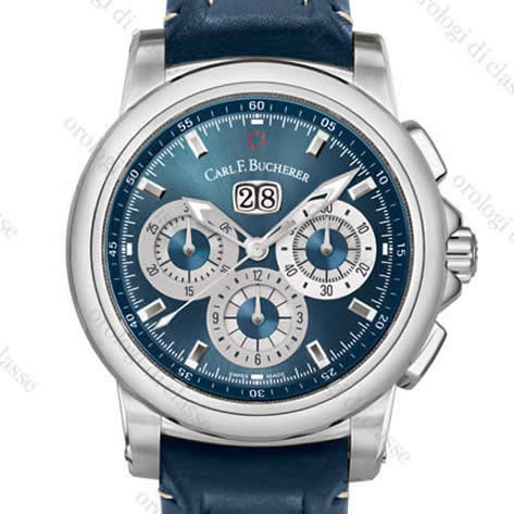 Scheda orologio Carl F. Bucherer Patravi ChronoData Blue Wave #6044 Orologio Carl F. Bucherer Patravi ChronoData Blue Wave #6044