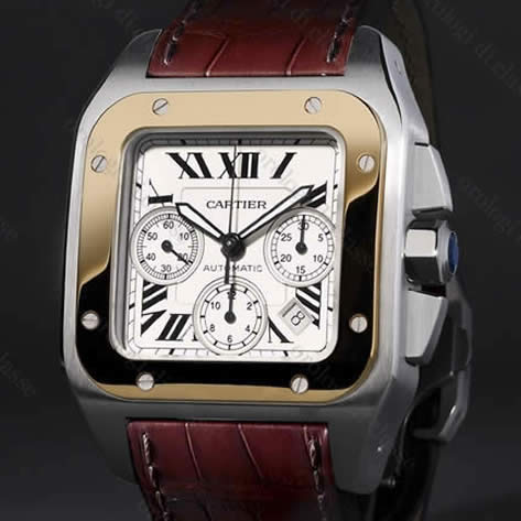 Scheda orologio Cartier Santos 100 #6086 Orologio Cartier Santos 100 #6086