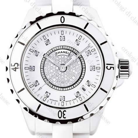 Scheda orologio Chanel J12 Ceramica bianco #6156 Orologio Chanel J12 Ceramica bianco #6156