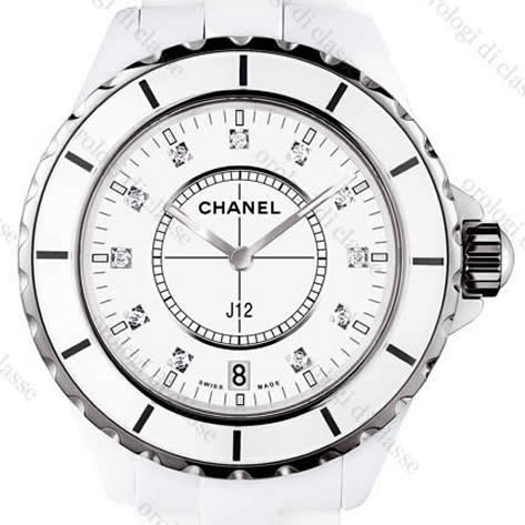 Scheda orologio Chanel J12 Ceramica bianco #6174 Orologio Chanel J12 Ceramica bianco #6174