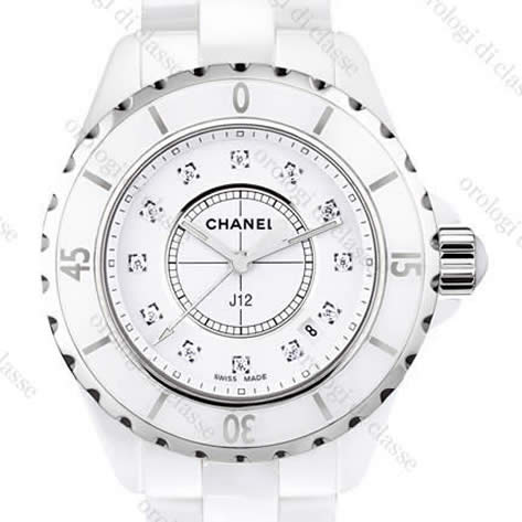 Scheda orologio Chanel J12 Ceramica bianco #6175 Orologio Chanel J12 Ceramica bianco #6175