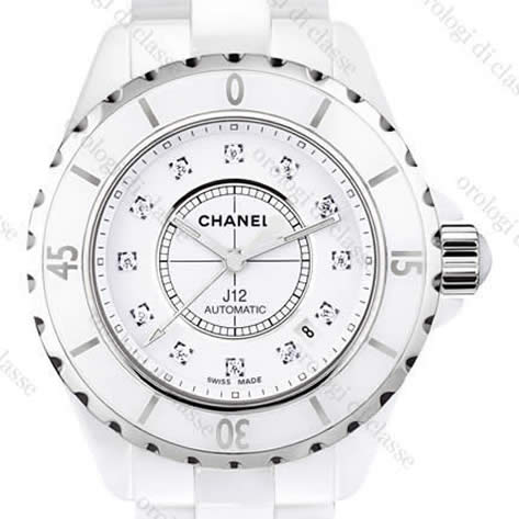 Scheda orologio Chanel J12 Ceramica bianco #6176 Orologio Chanel J12 Ceramica bianco #6176