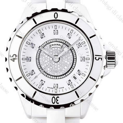 Scheda orologio Chanel J12 Ceramica bianco #6177 Orologio Chanel J12 Ceramica bianco #6177