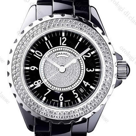 Scheda orologio Chanel J12 Ceramica nero GMT #6190 Orologio Chanel J12 Ceramica nero GMT #6190