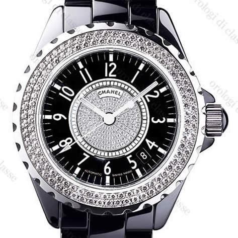 Scheda orologio Chanel J12 Ceramica nero GMT #6191 Orologio Chanel J12 Ceramica nero GMT #6191