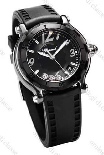 Scheda orologio Chopard Happy Sport Happy Black #6262 Orologio Chopard Happy Sport Happy Black #6262