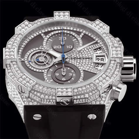 Scheda orologio Concord C1 Chronographe High Jewellery #6336 Orologio Concord C1 Chronographe High Jewellery #6336