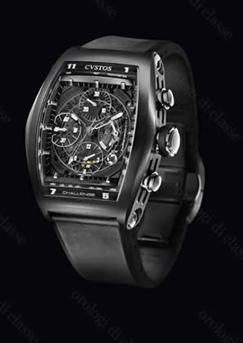 Scheda orologio Cvstos Challenge CHRONO BLACK ST & WHITE #6400 Orologio Cvstos Challenge CHRONO BLACK ST & WHITE #6400
