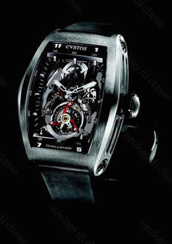 Scheda orologio Cvstos Challenge T-S TOURBILLON SPORT TITANIUM #6423 Orologio Cvstos Challenge T-S TOURBILLON SPORT TITANIUM #6423