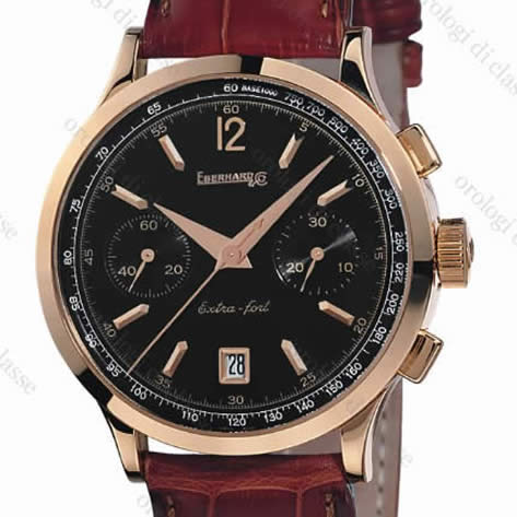 Scheda orologio Eberhard & Co Extra-Fort Chrono Oro #5852 Orologio Eberhard & Co Extra-Fort Chrono Oro #5852