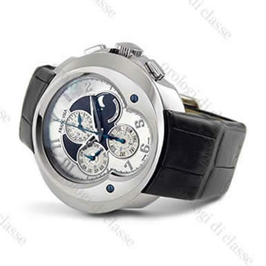 Scheda orologio Franc Vila FVa11 Cronografo Fly-Back Calendario Perpetuo Automatico Oro Bianco #6949 Orologio Franc Vila FVa11 Cronografo Fly-Back Calendario Perpetuo Automatico Oro Bianco #6949