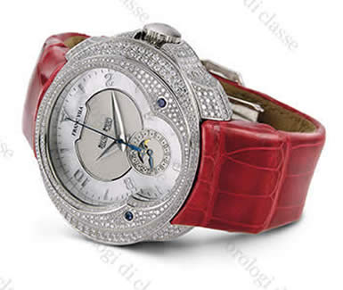 Scheda orologio Franc Vila FVa7 Master QuantiËme Automatique HJ5 - White Gold. Fully paved with 1003 diamonds #6960 Orologio Franc Vila FVa7 Master QuantiËme Automatique HJ5 - White Gold. Fully paved with 1003 diamonds #6960