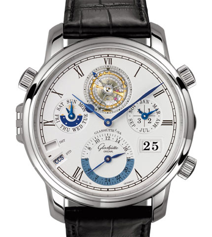 Scheda orologio Glashütte Original Grande Cosmopolite Tourbillon #11455 Orologio Glashütte Original Grande Cosmopolite Tourbillon #11455
