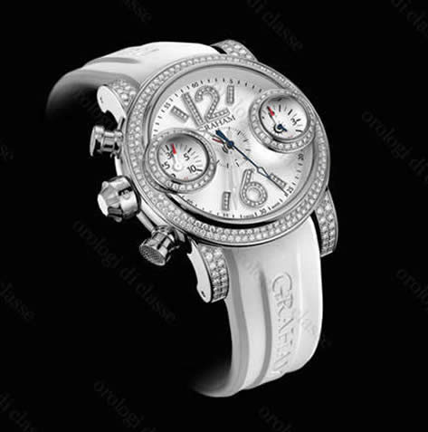 Scheda orologio Graham Swordfish Exclusive Snow White Left Version #7108 Orologio Graham Swordfish Exclusive Snow White Left Version #7108
