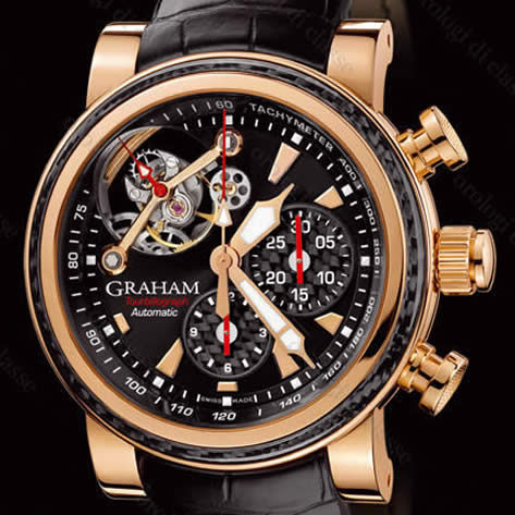 Scheda orologio Graham Tourbillograph Tourbillograph Woodcote #7118 Orologio Graham Tourbillograph Tourbillograph Woodcote #7118