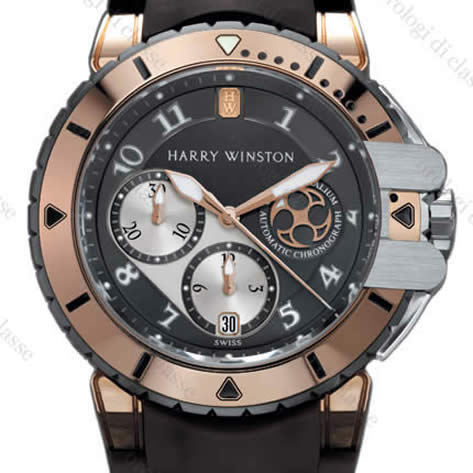 Scheda orologio Harry Winston Ocean Diver #7184 Orologio Harry Winston Ocean Diver #7184