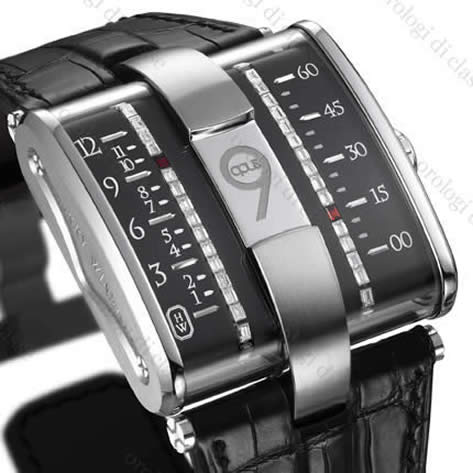 Scheda orologio Harry Winston Opus 9 #7186 Orologio Harry Winston Opus 9 #7186