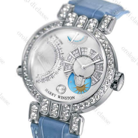 Scheda orologio Harry Winston Premier Excenter Timezone #7176 Orologio Harry Winston Premier Excenter Timezone #7176