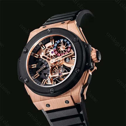 Scheda orologio Hublot Gold King Power Tourbillon GMT #10994 Orologio Hublot Gold King Power Tourbillon GMT #10994