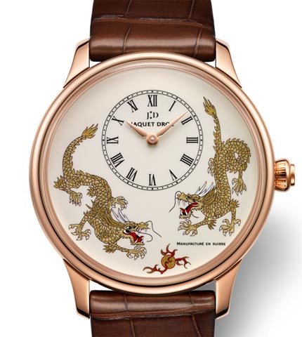 Scheda orologio Jaquet Droz Petit Heure Minute Dragon #11321 Orologio Jaquet Droz Petit Heure Minute Dragon #11321