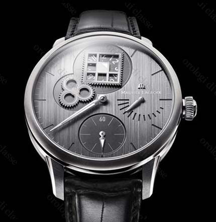 Scheda orologio Maurice Lacroix Masterpiece Régulateur Roue carrée #11051 Orologio Maurice Lacroix Masterpiece Régulateur Roue carrée #11051