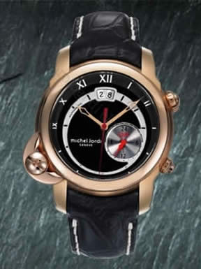Scheda orologio Michel Jordi Single Equinox Or Rouge #8709 Orologio Michel Jordi Single Equinox Or Rouge #8709