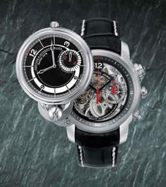 Scheda orologio Michel Jordi Twins Squelette Or Blanc #8717 Orologio Michel Jordi Twins Squelette Or Blanc #8717