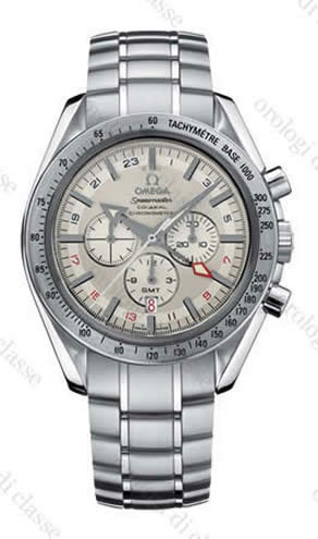 Scheda orologio Omega Speedmaster Broad Arrow GMT #8922 Orologio Omega Speedmaster Broad Arrow GMT #8922