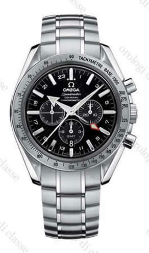 Scheda orologio Omega Speedmaster Broad Arrow GMT #8923 Orologio Omega Speedmaster Broad Arrow GMT #8923