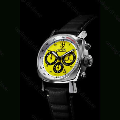 Scheda orologio Panerai Ferrari Cronografo Yellow Dial Steel #9352 Orologio Panerai Ferrari Cronografo Yellow Dial Steel #9352
