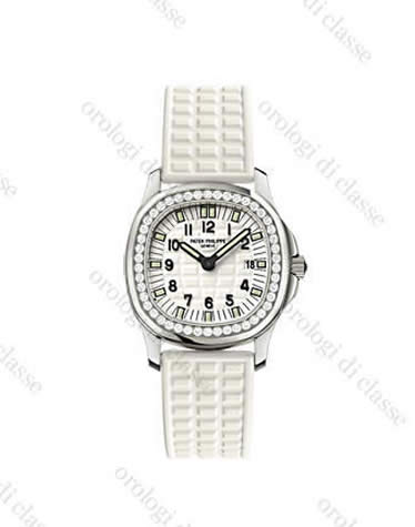Scheda orologio Patek Philippe Aquanaut Luce Pure White small #9521 Orologio Patek Philippe Aquanaut Luce Pure White small #9521