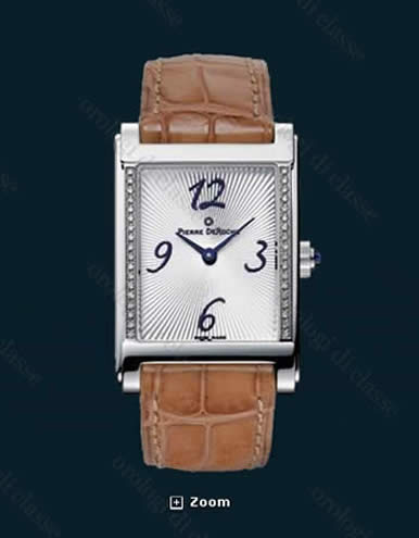Scheda orologio Pierre DeRoche Shiny Pebbles Day #9654 Orologio Pierre DeRoche Shiny Pebbles Day #9654