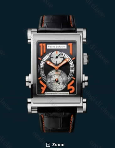 Scheda orologio Pierre DeRoche SplitRock Big Numbers #9647 Orologio Pierre DeRoche SplitRock Big Numbers #9647