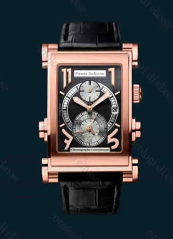 Scheda orologio Pierre DeRoche SplitRock Big Numbers #9649 Orologio Pierre DeRoche SplitRock Big Numbers #9649